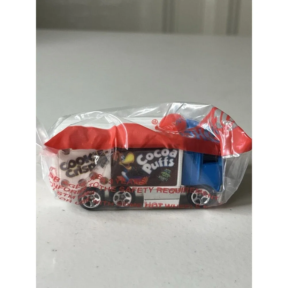 Hot Wheels 1991 Cookie Crisp Cocoa Puffs Count Chocula Reese's Puffs Cereal